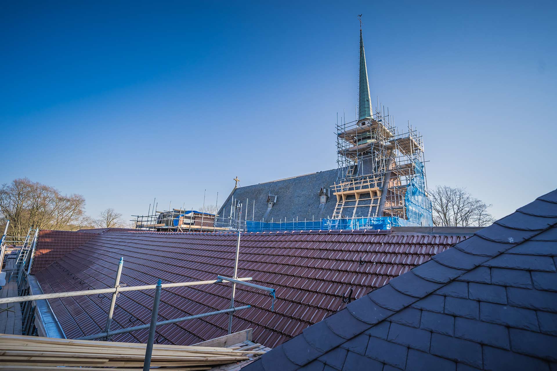 Restauratie van het Hoofdgebouw