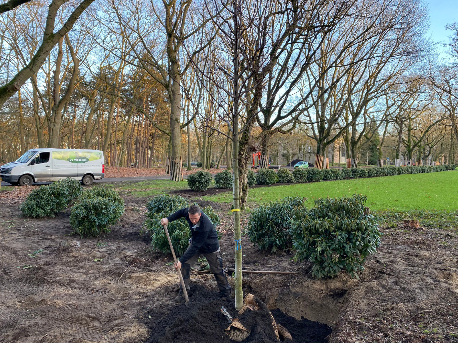 Groenwerkzaamheden in volle gang