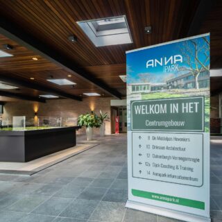 Annapark informatiecentrum entree